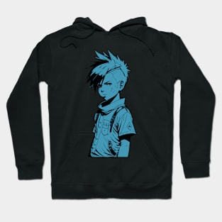 Blue Boy - Anime Style Hoodie